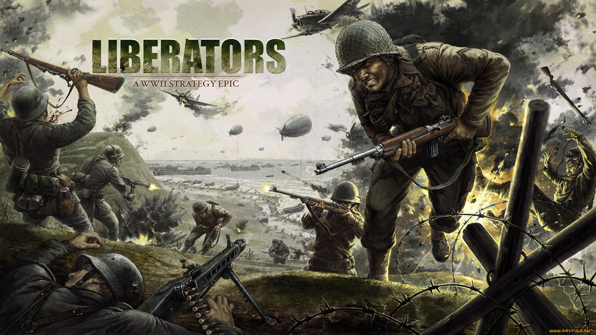 liberators, видео, игры, стратегия