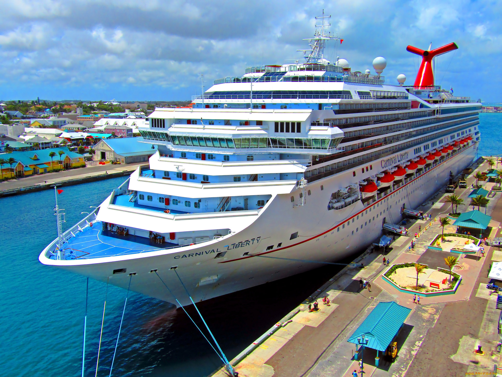 carnival, liberty, корабли, лайнеры, круиз, лайнер