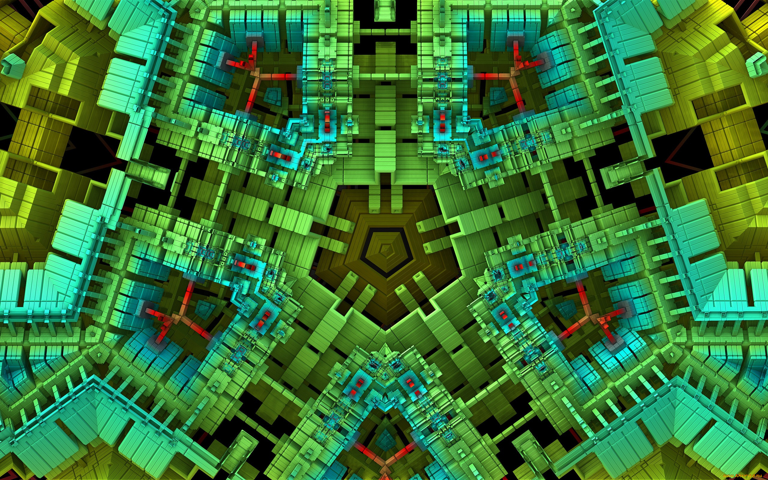 3д, графика, фракталы, , fractal, фрактал