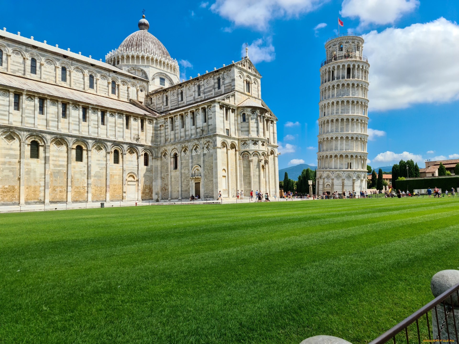 leaning, tower, города, пиза, , италия, leaning, tower