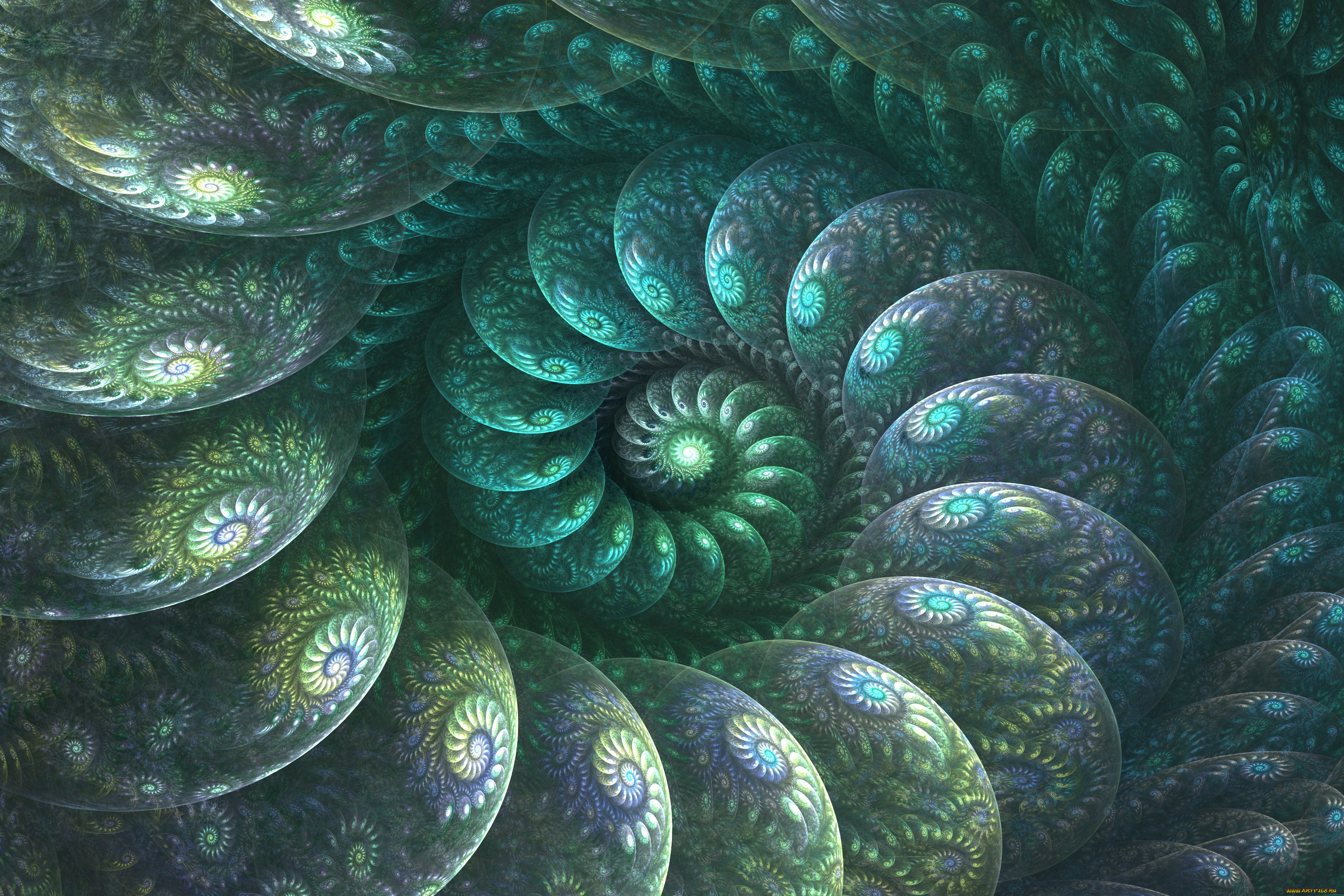 3д, графика, фракталы, , fractal, цвета, фон, узор