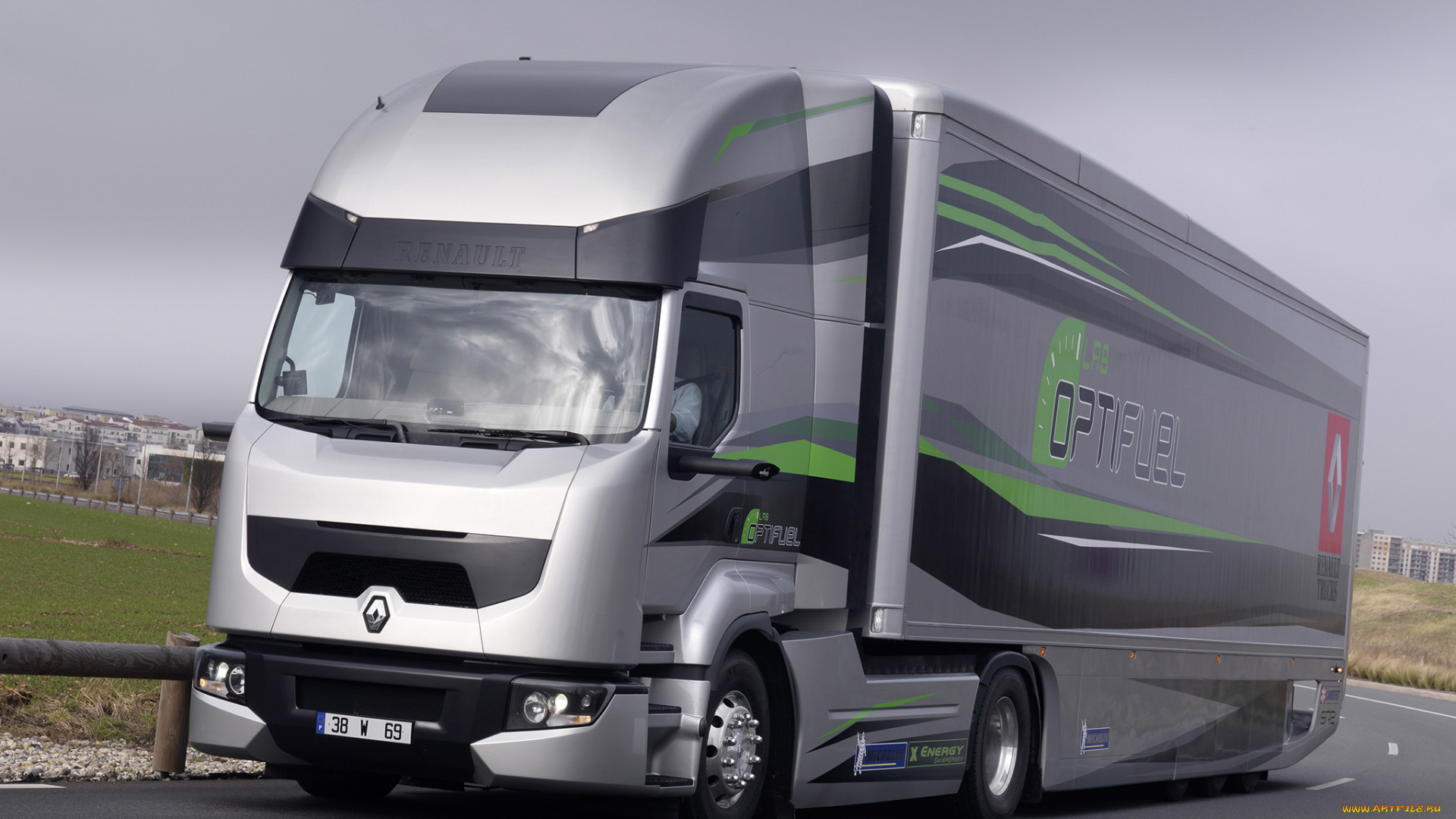 renault, optifuel, lab, concept, 2009, автомобили, renault, trucks, lab, optifuel, renault, 2009, concept