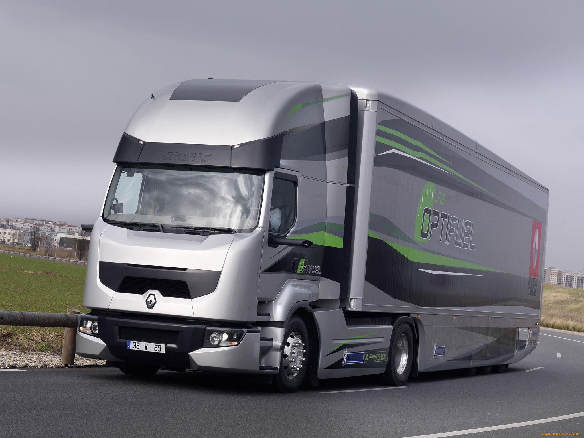 renault, optifuel, lab, concept, 2009, автомобили, renault, trucks, lab, optifuel, renault, 2009, concept