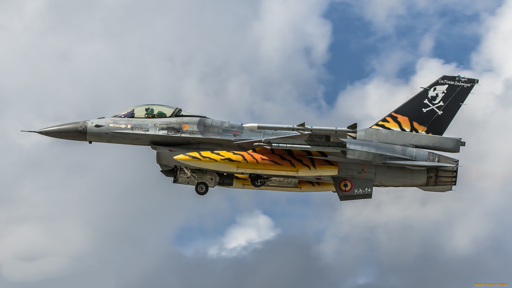 f-16am, fighting, falcon, авиация, боевые, самолёты, ввс