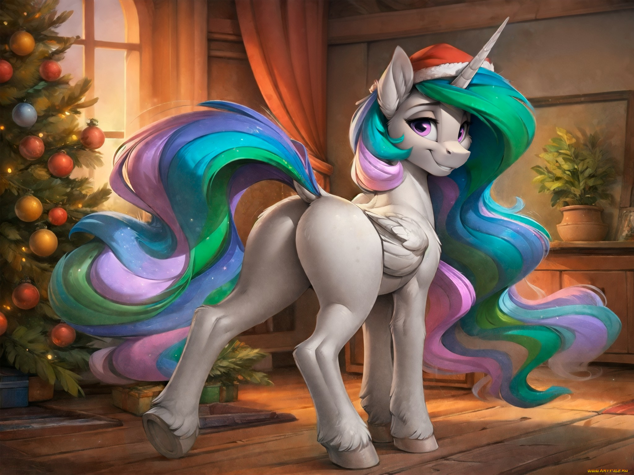 рисованное, кино, , мультфильмы, princess, celestia, my, little, pony