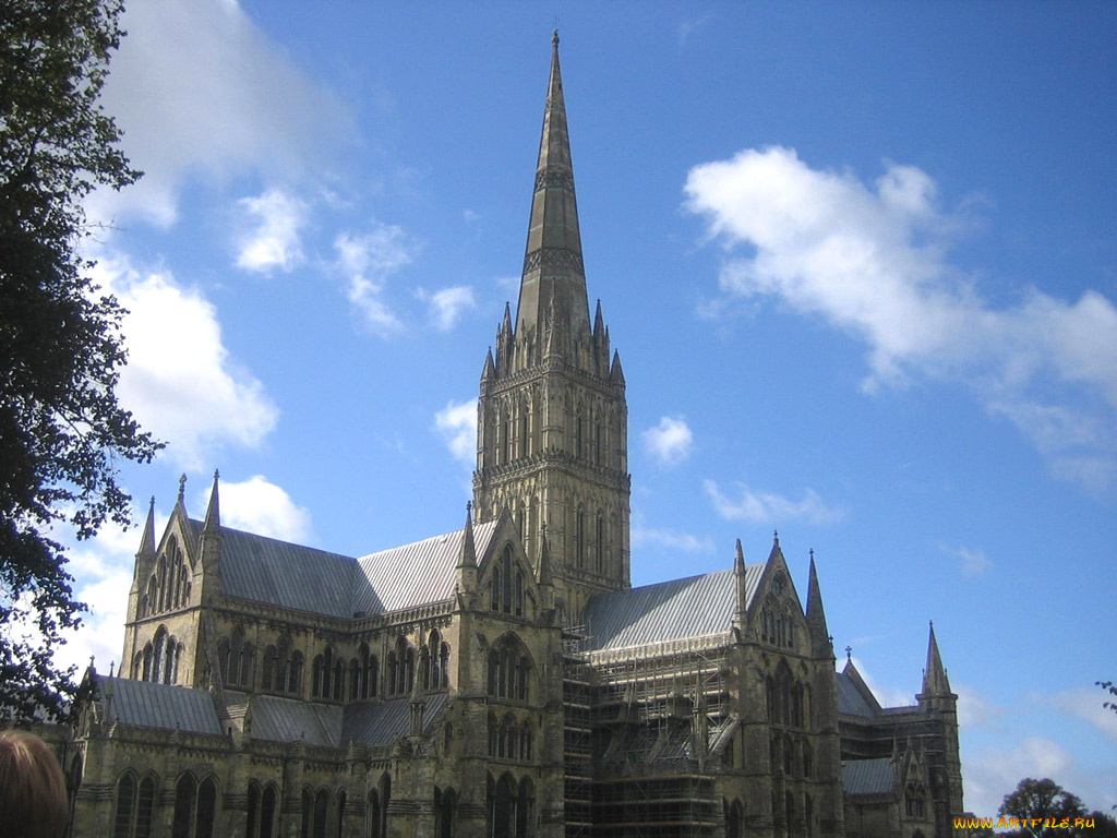 salisbury, uk, города, католические, соборы, костелы, аббатства