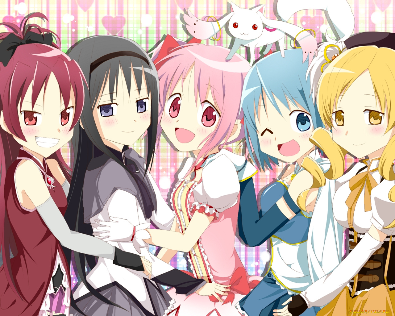 аниме, mahou, shoujo, madoka, magika