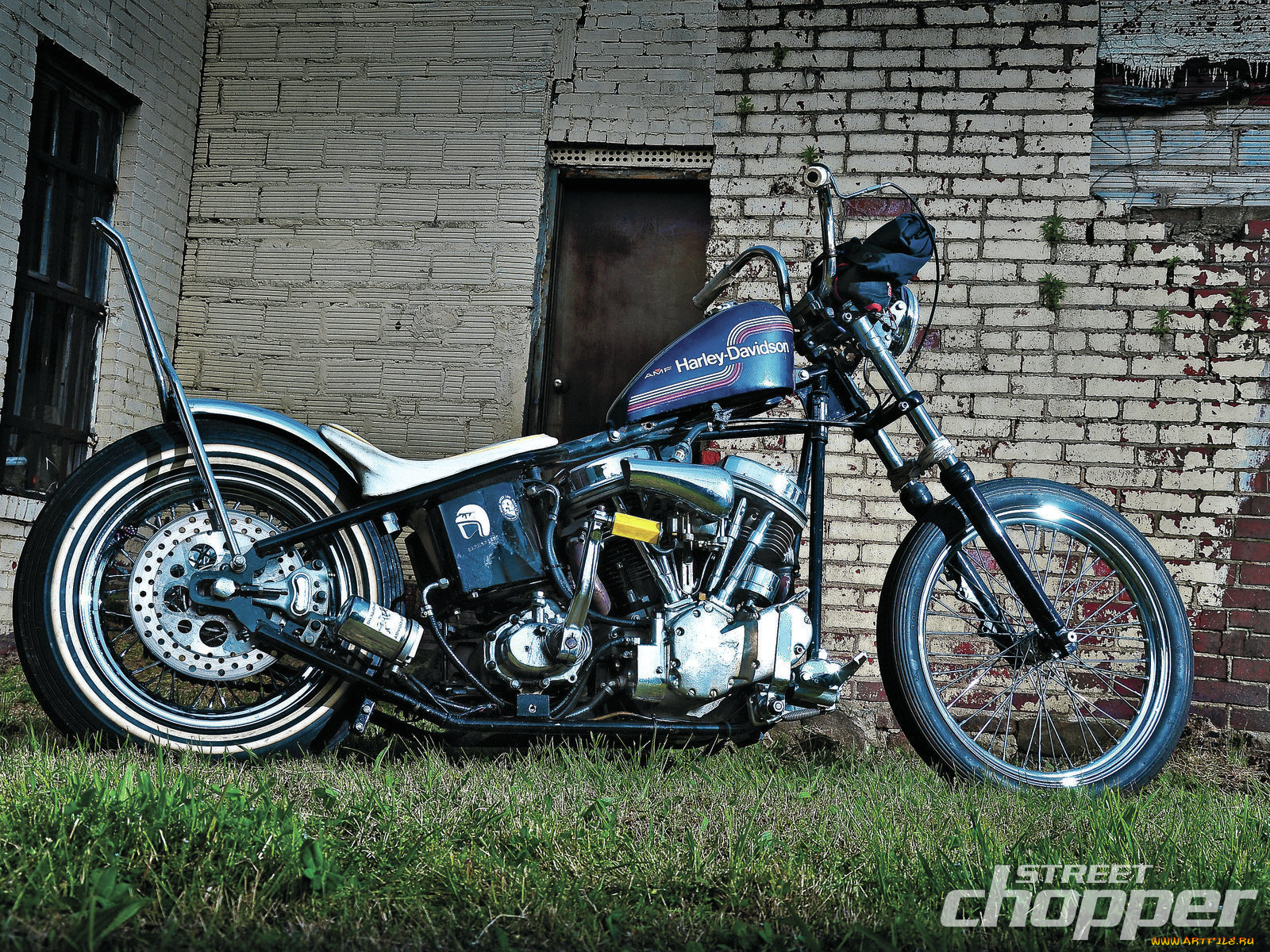 мотоциклы, customs, chopper