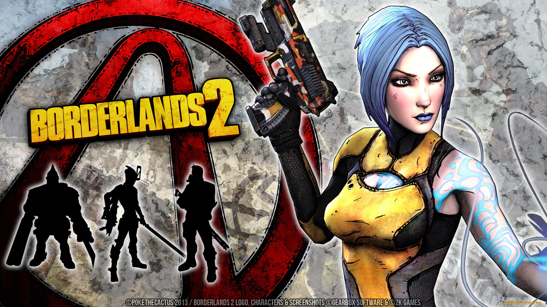 видео, игры, borderlands, 2