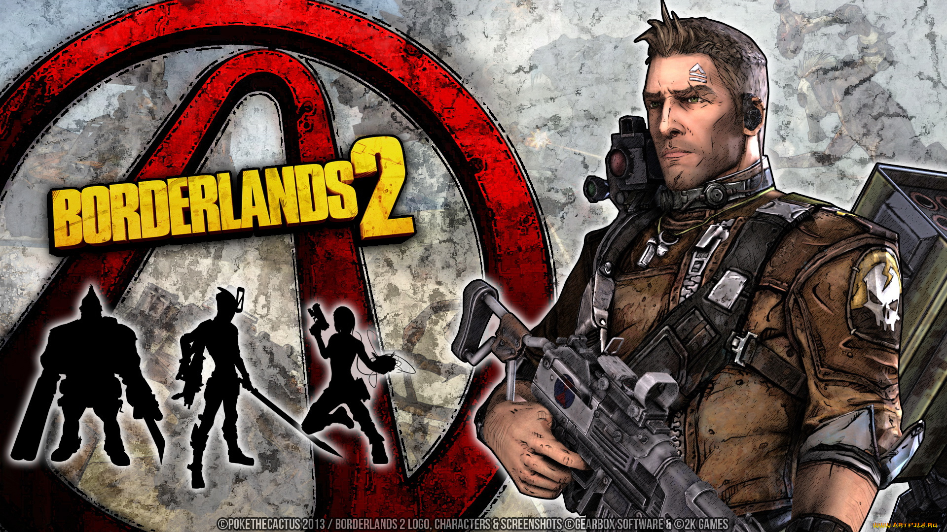 видео, игры, borderlands, 2