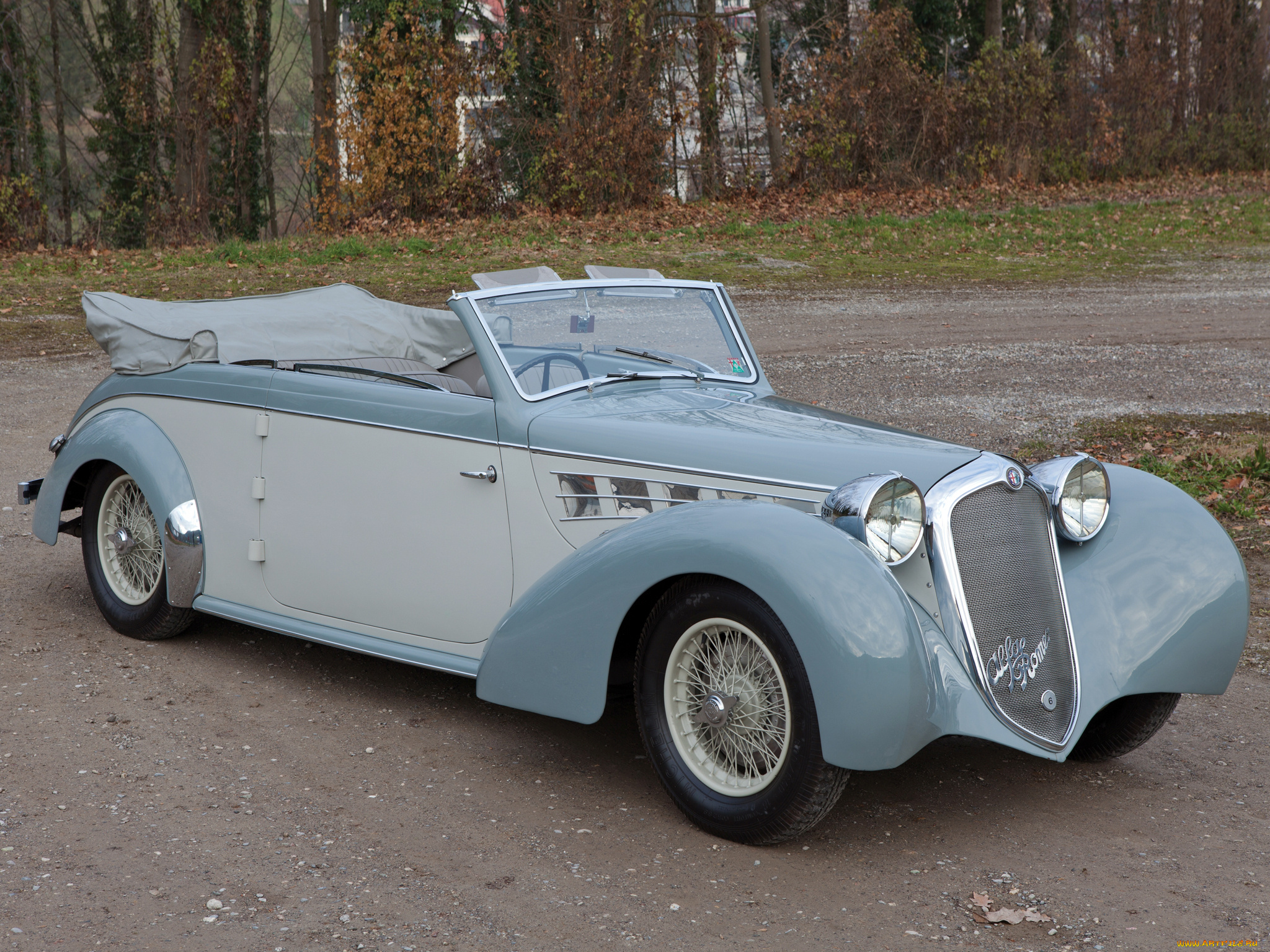 автомобили, alfa, romeo, 6c, 2500, alfa, romeo, tuscher, cabriolet, 913014, 1939г