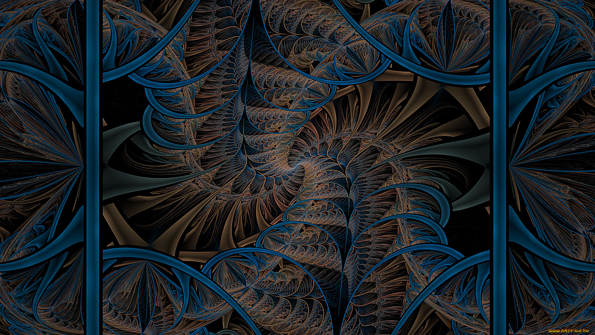 3д, графика, фракталы, , fractal, цвета, фон, узор