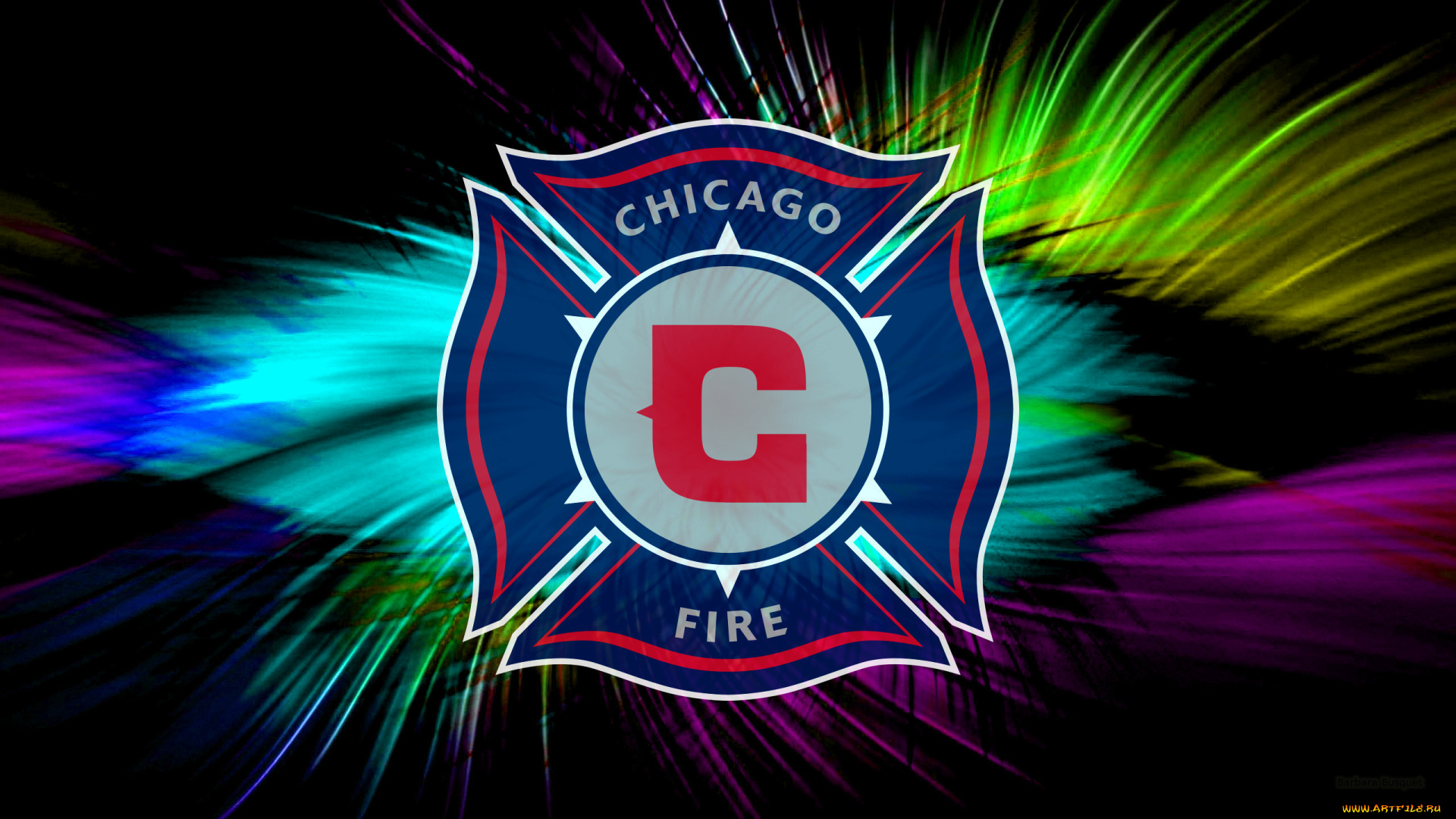 спорт, эмблемы, клубов, fire, soccer, club, chicago, фон, логотип
