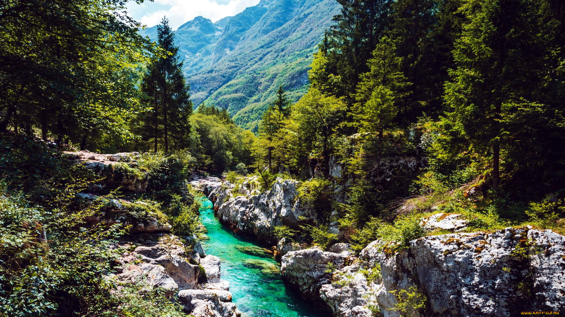 soca, river, slovenia, природа, реки, озера, soca, river