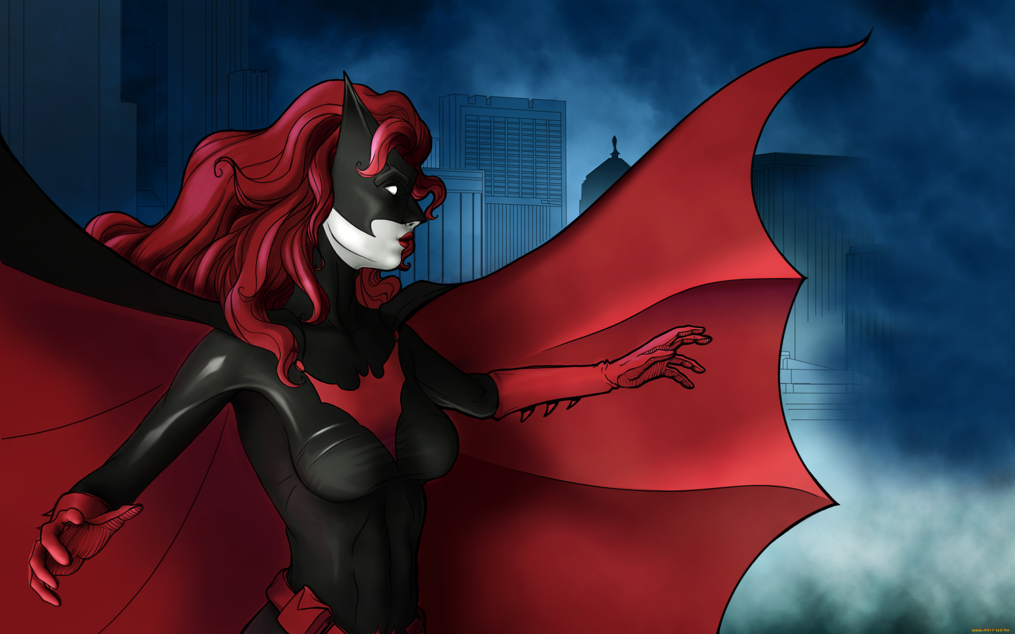 batwoman, рисованные, комиксы, комикс, бэтгёрл