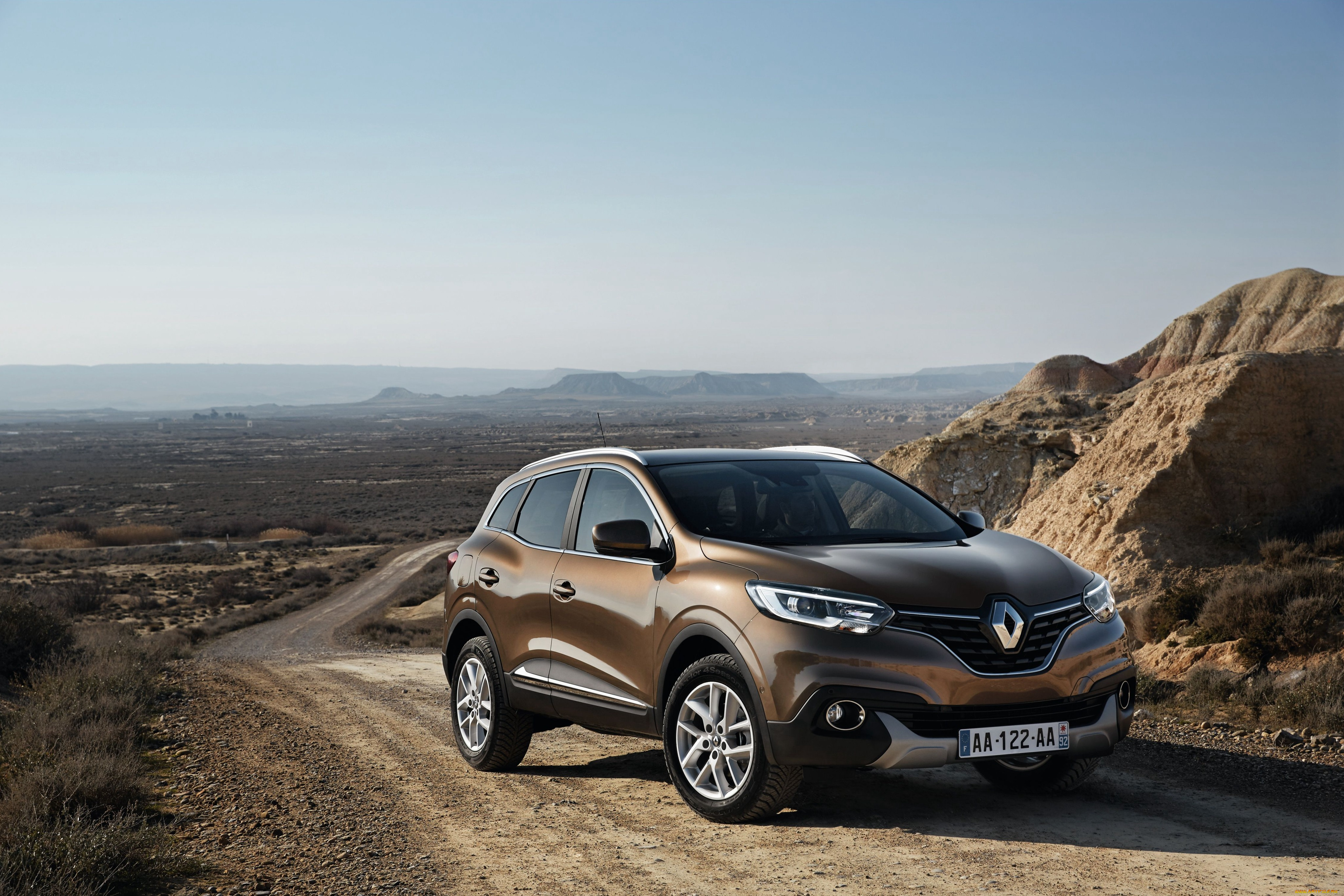 автомобили, renault, коричневый, 2015г, kadjar