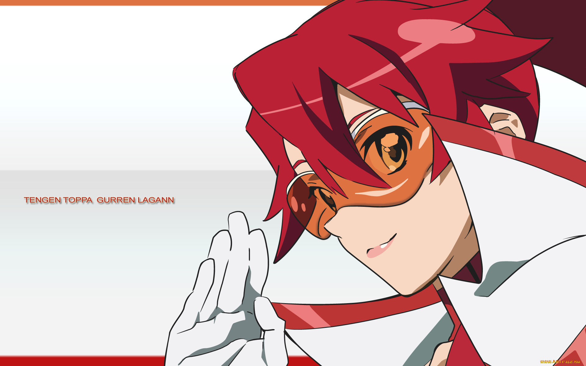 аниме, tengen, toppa, gurren-lagann, yoko, littner