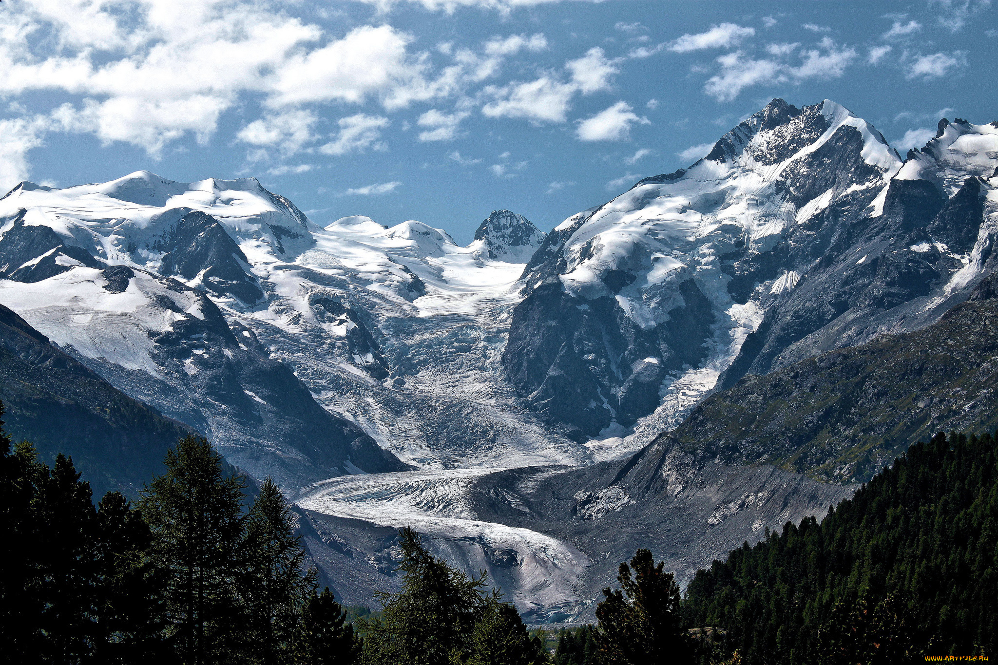 everest, природа, горы, вершина, камни, скалы, снег, облака, небо