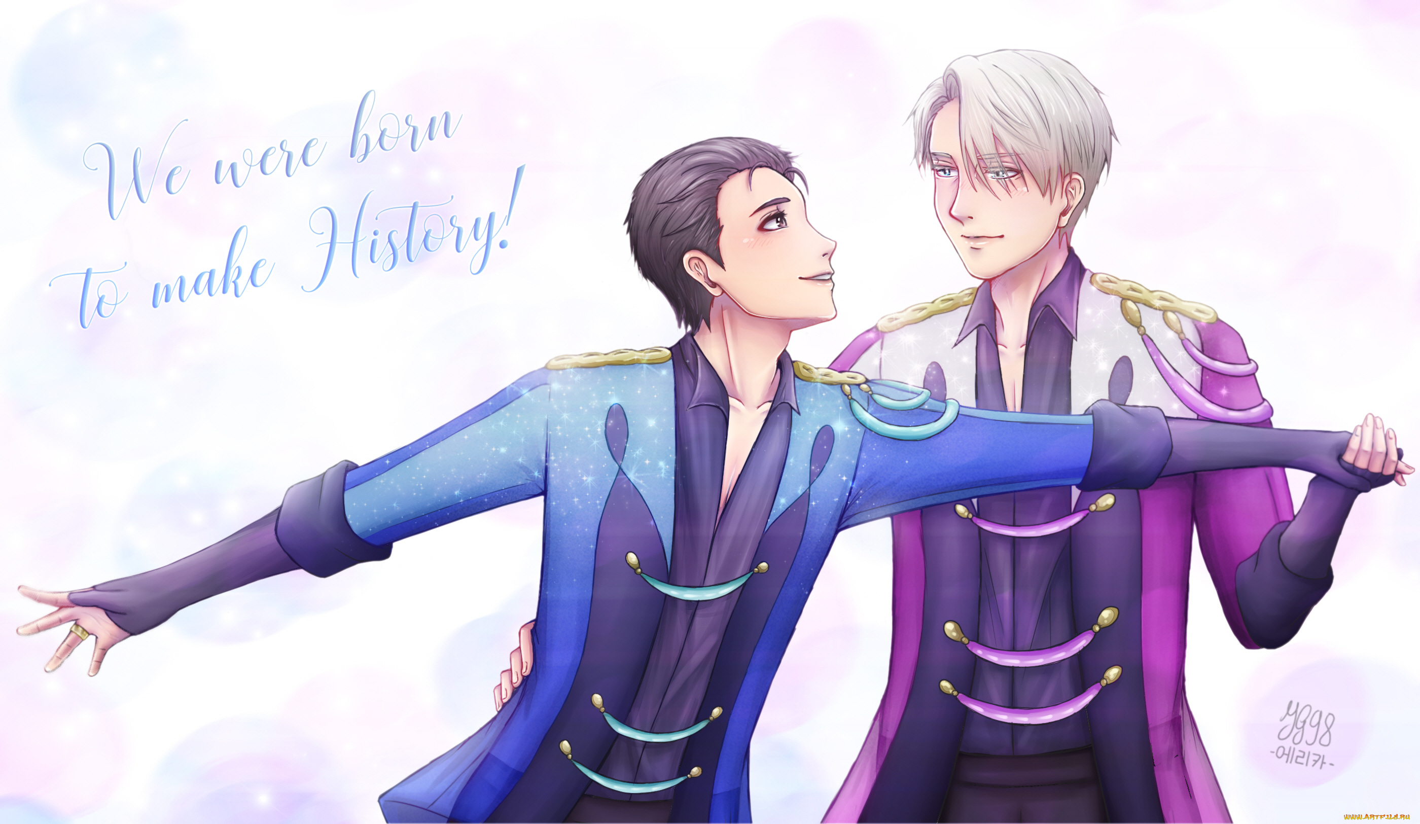 аниме, yuri, on, ice, виктор, никифоров, юри, катсуки