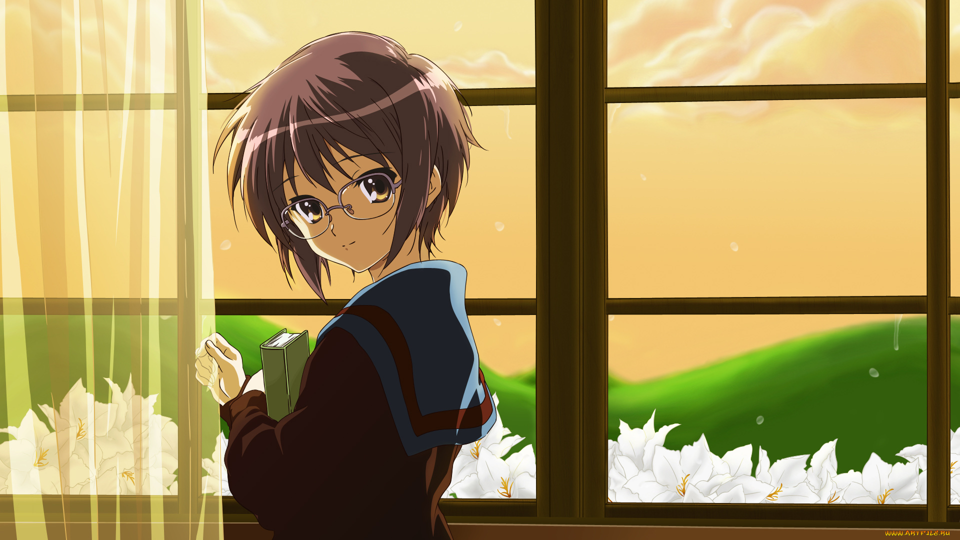 аниме, the, melancholy, of, haruhi, suzumiya