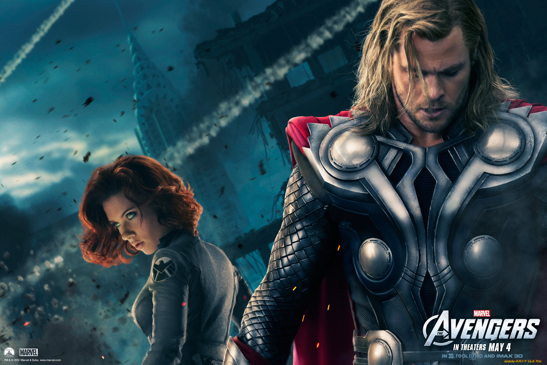 Мстители фото. Мстители the Avengers (2012). Тор и черная вдова. Тор Мстители. Тор Мстители 3.