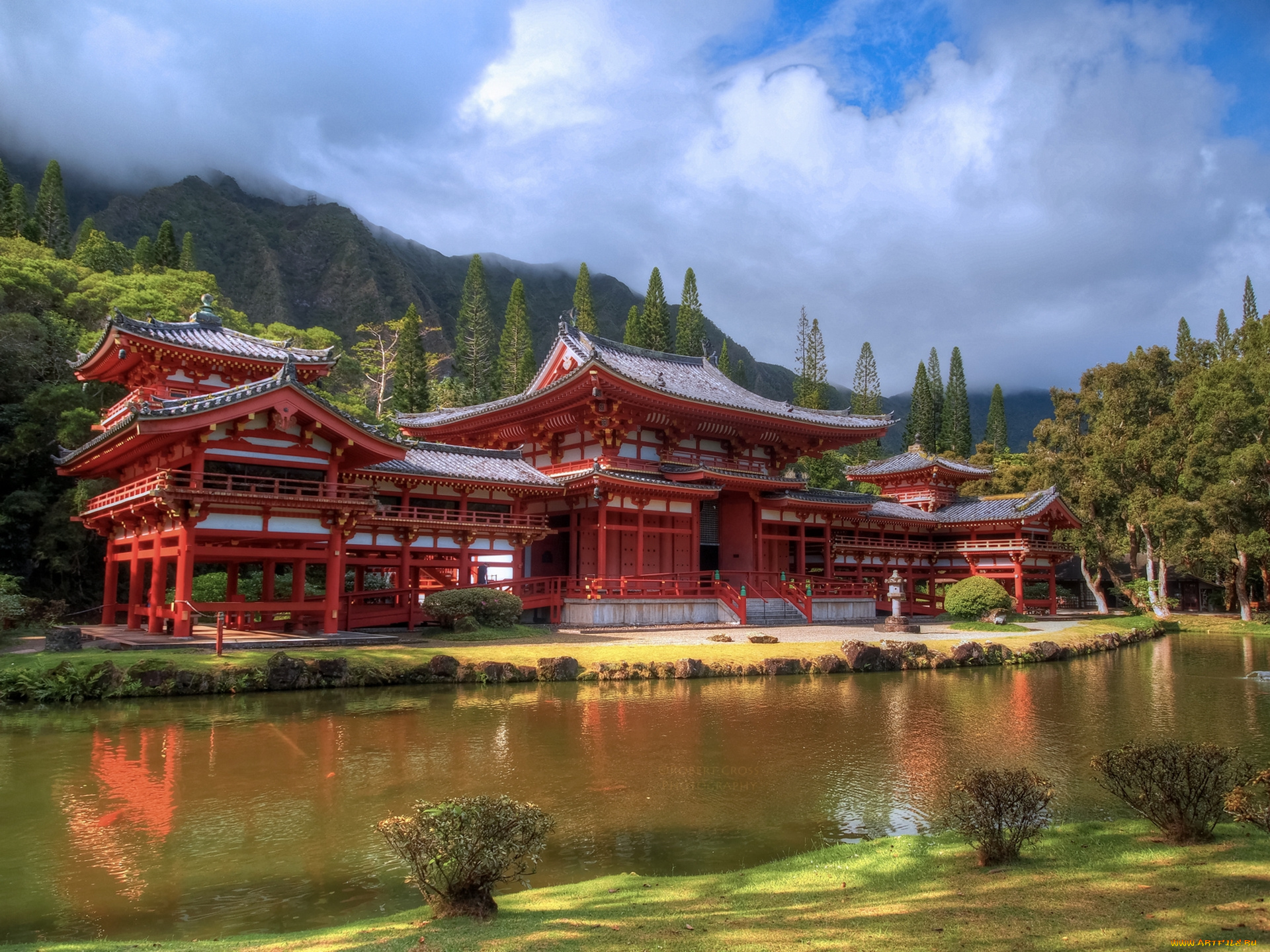 города, буддистские, другие, храмы, kyoto