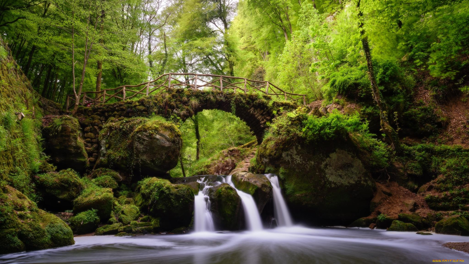 природа, водопады, люксембург, мюллерталь, река, водопад, швейцария