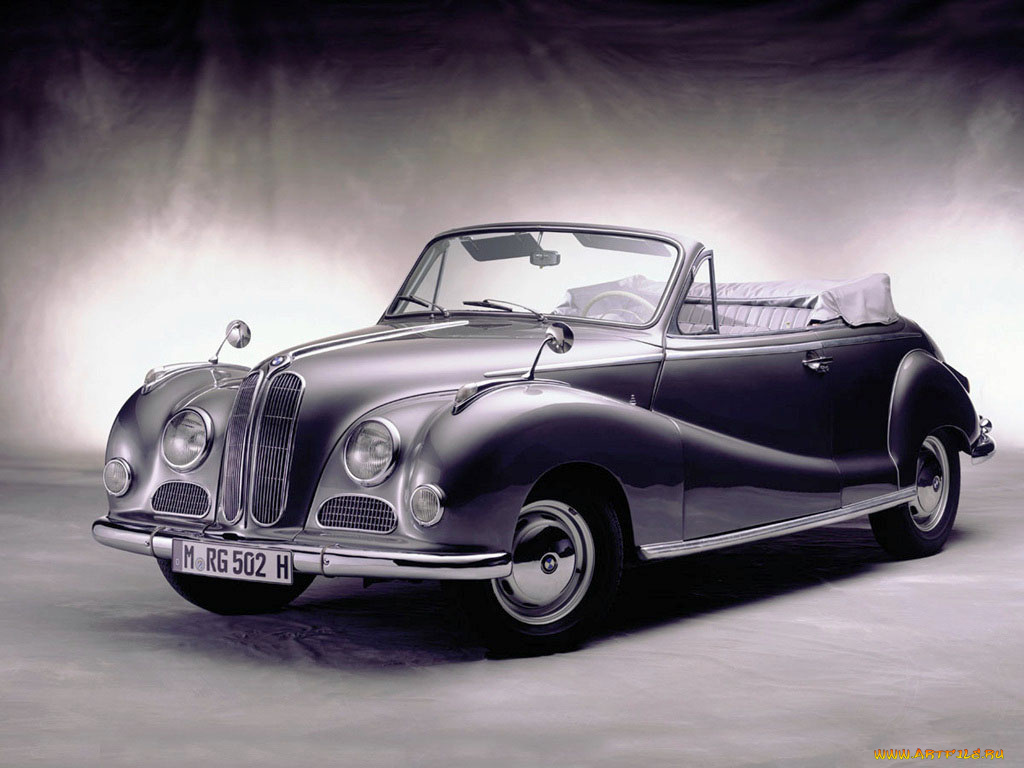 bmw, 502, cabrio, 1954, автомобили, классика