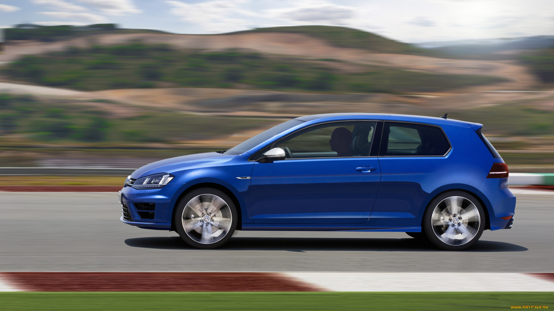 2015-volkswagen-golf-r, автомобили, 3д, volkswagen