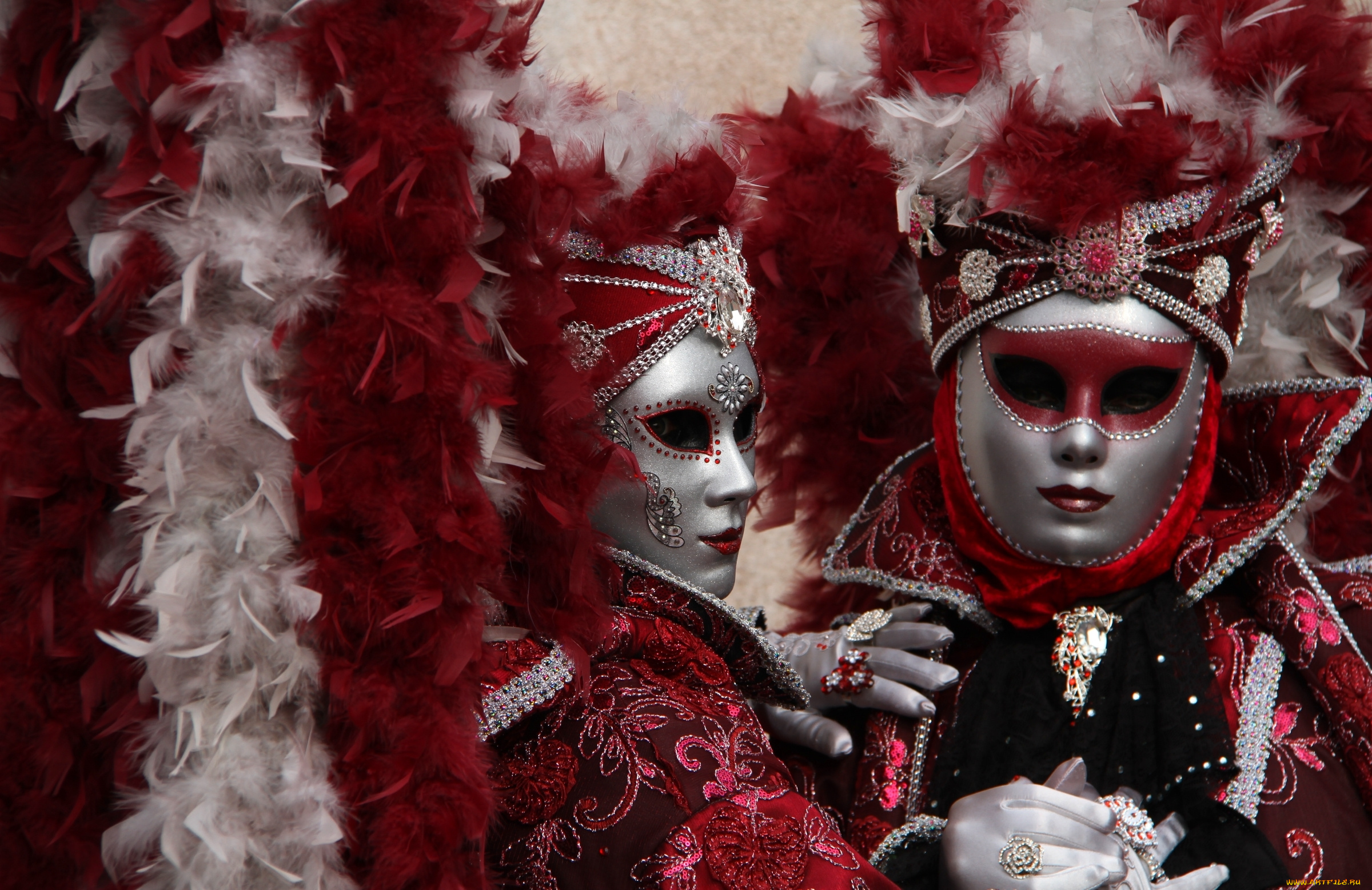 разное, маски, , карнавальные, костюмы, костюм, перья, маска, карнавал, венеция