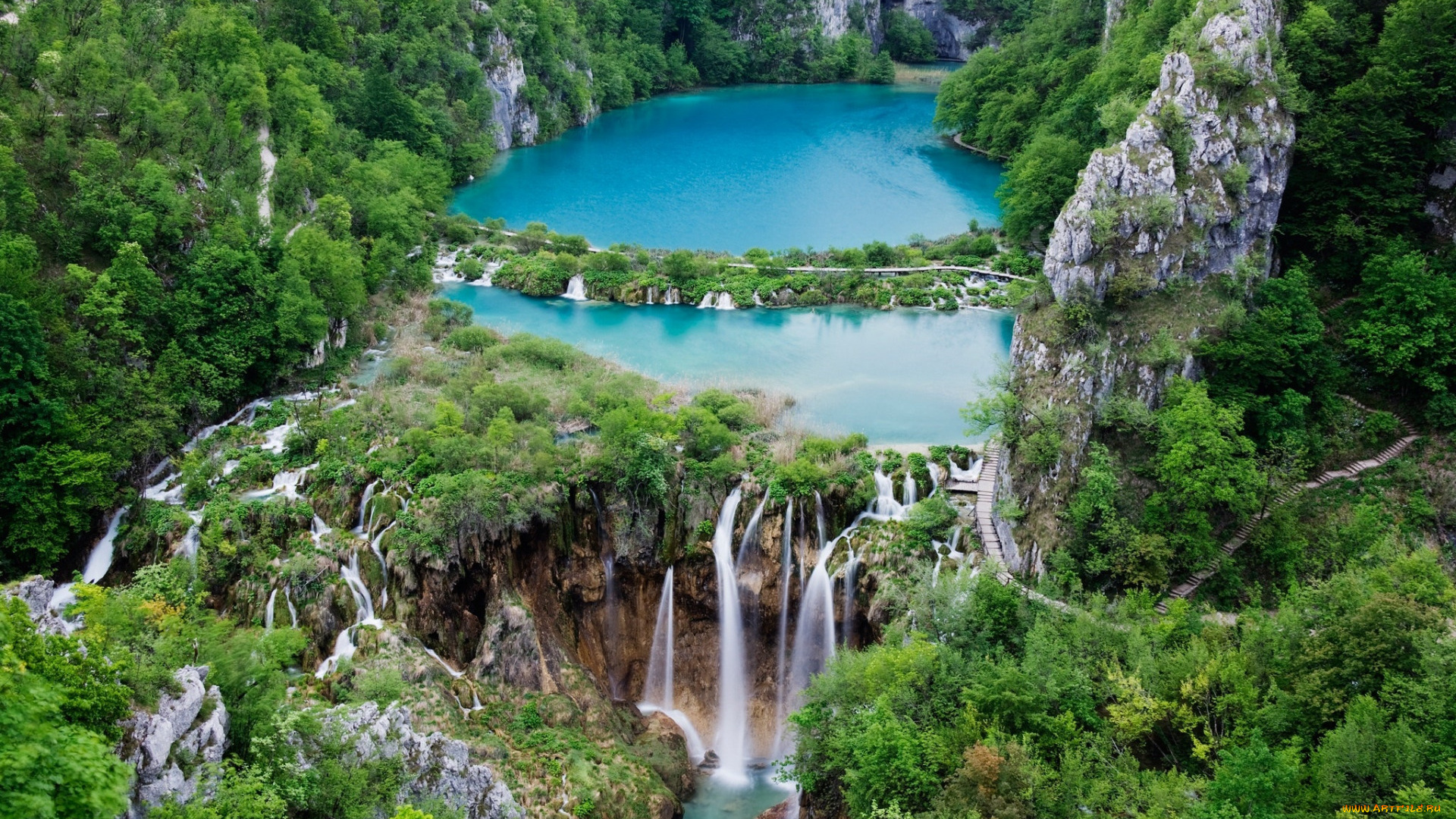plitvice, lakes, croatia, природа, водопады, plitvice, lakes