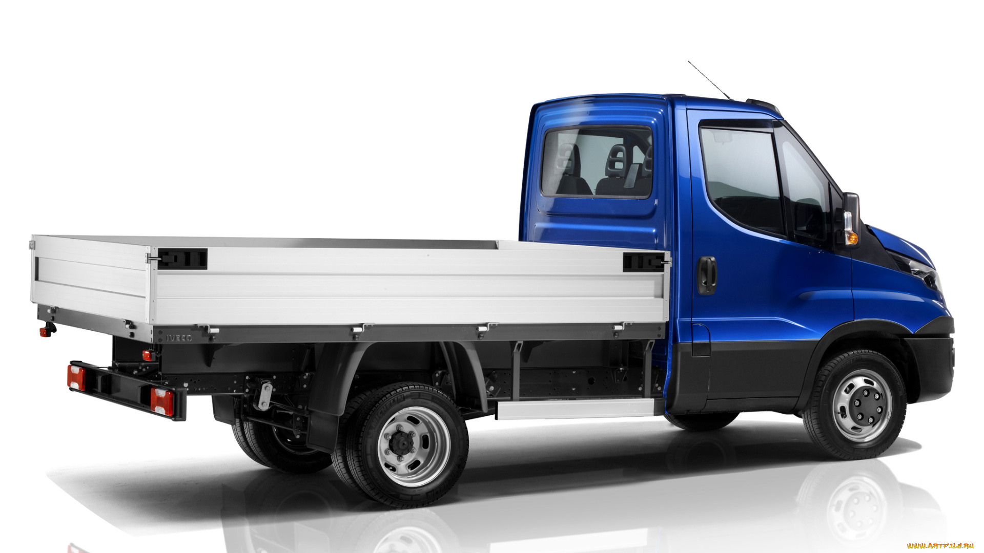 автомобили, iveco, синий, 2014, cab, chassis, daily, 35