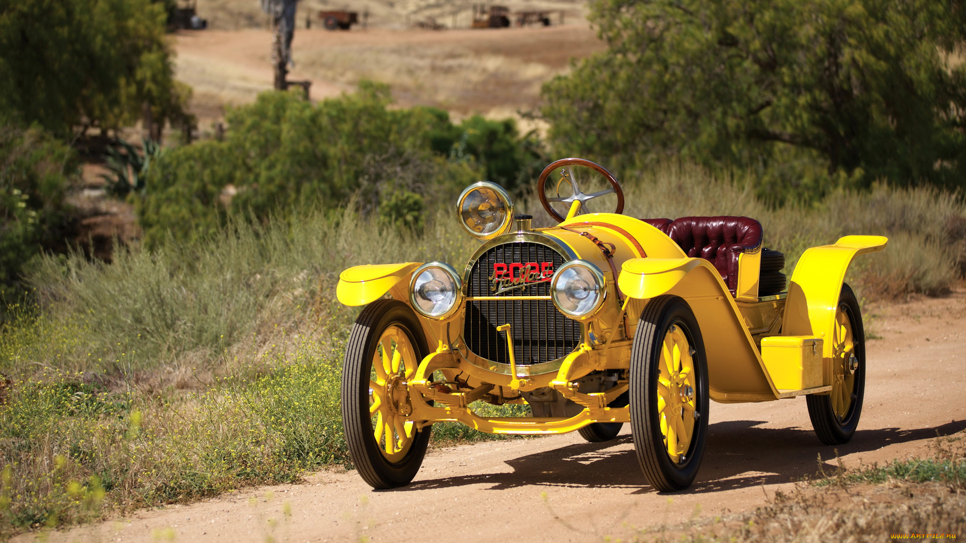 автомобили, классика, model, 31, pope-hartford, 1913г, желтый, roadster, portola