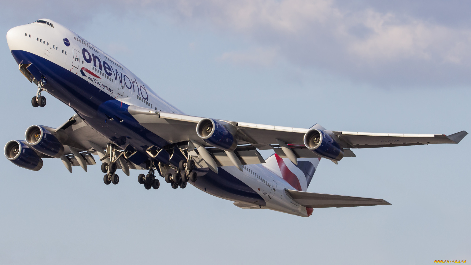 boeing, 747-400, авиация, пассажирские, самолёты, полет, авиалайнер