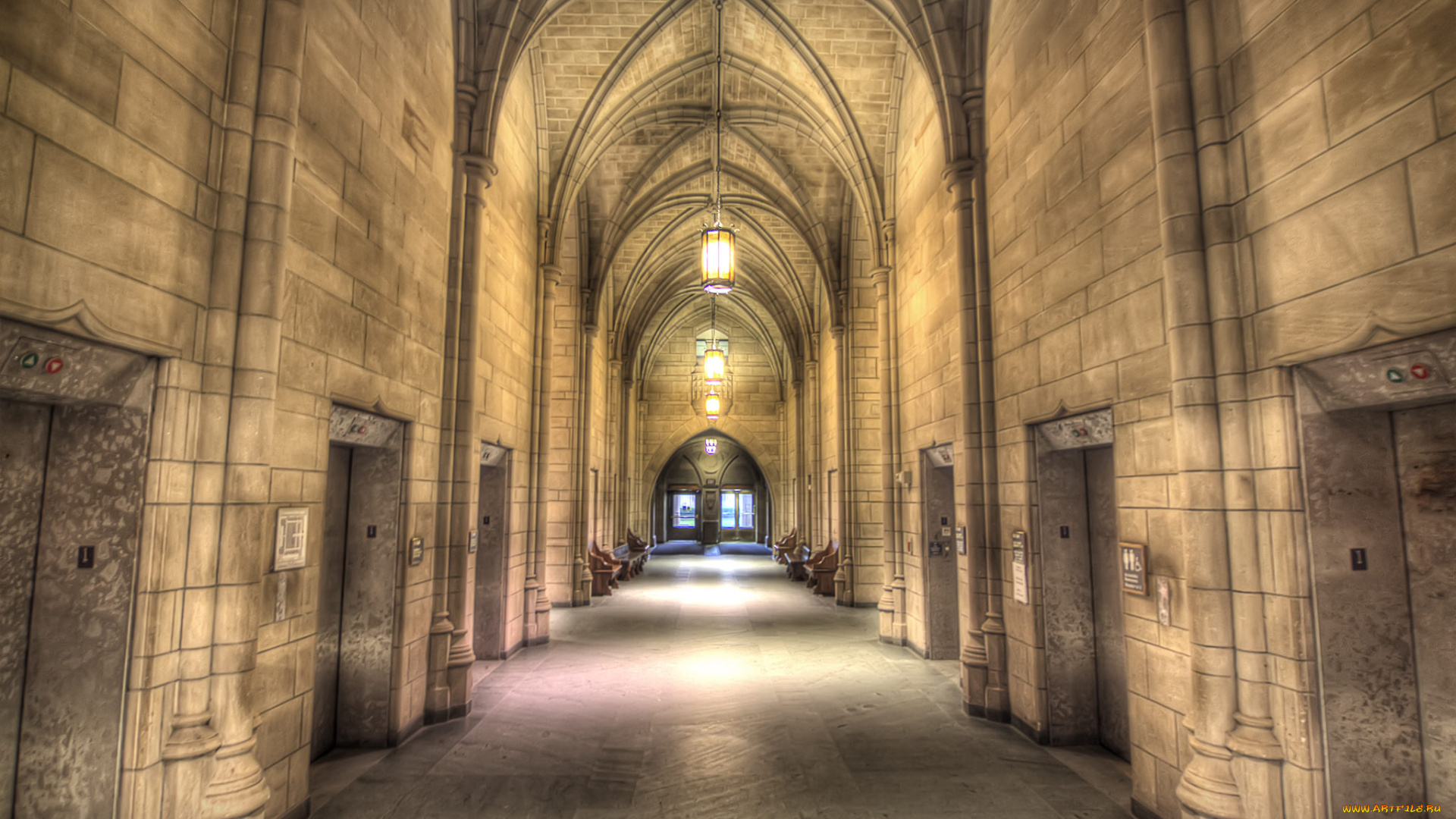 cathedral, of, learning, hallway, интерьер, убранство, , роспись, храма, собор