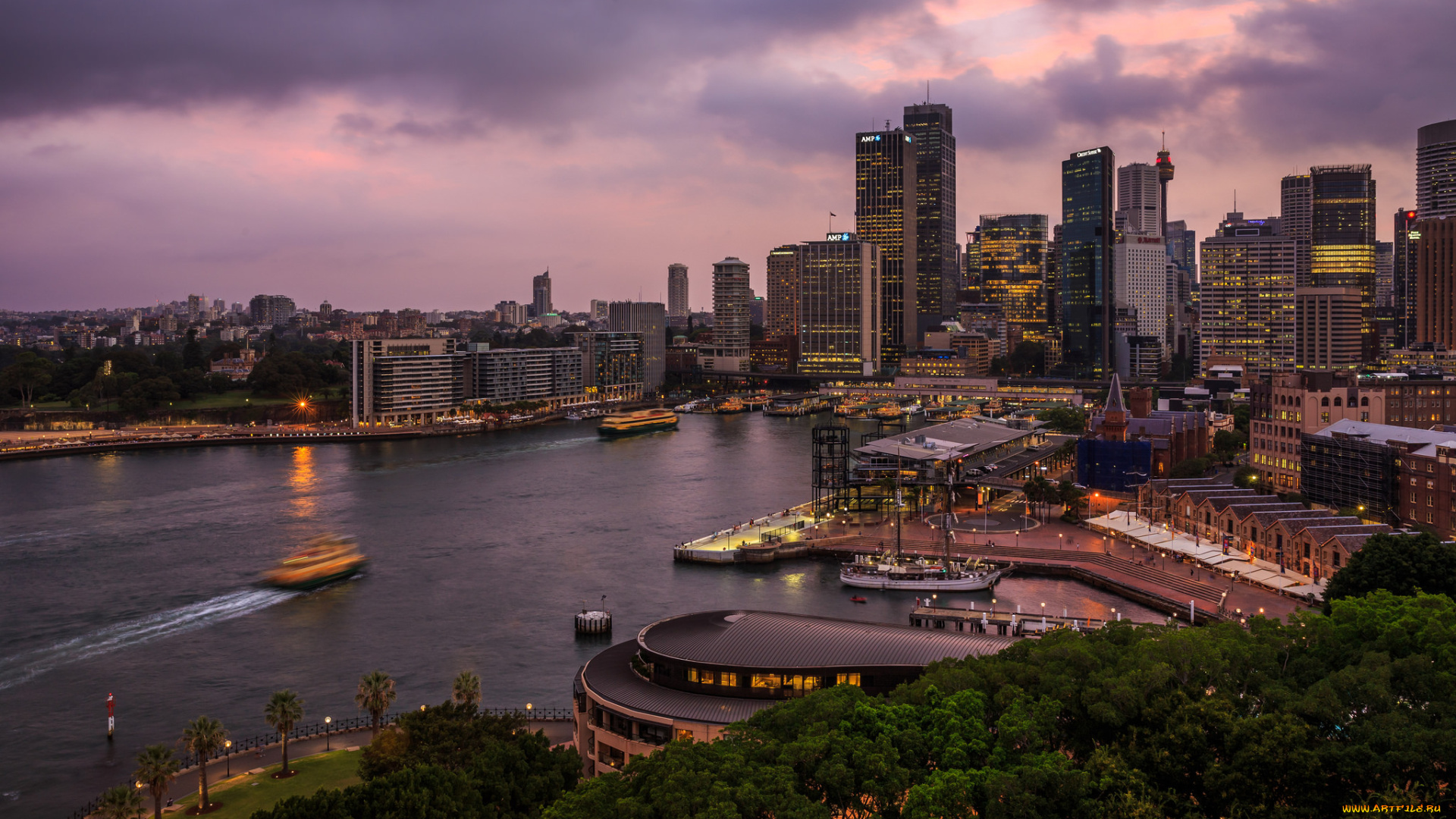 sydney, harbour, города, сидней, , австралия, гавань, порт