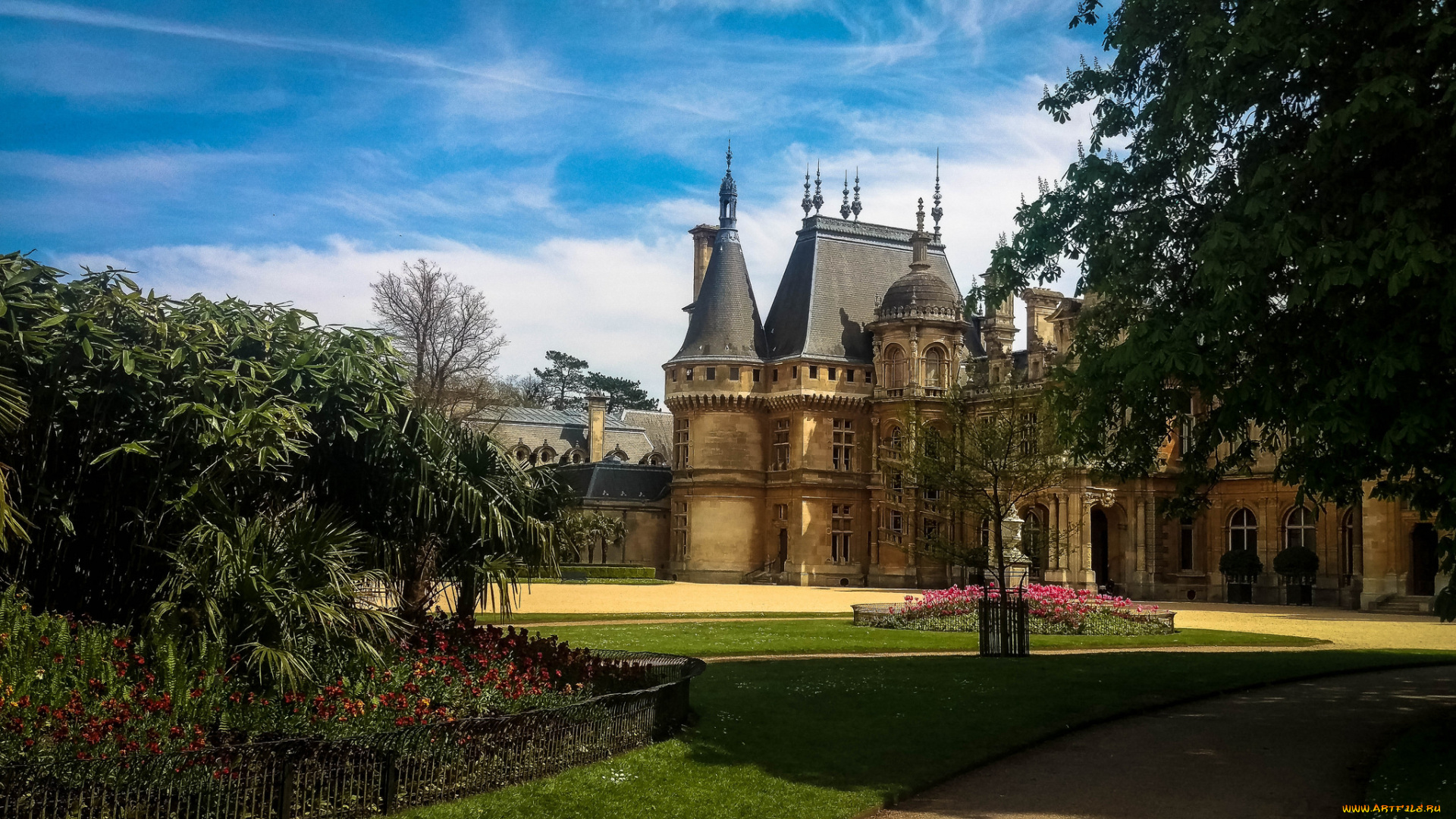 waddesdon, manor, города, -, дворцы, , замки, , крепости, поместье