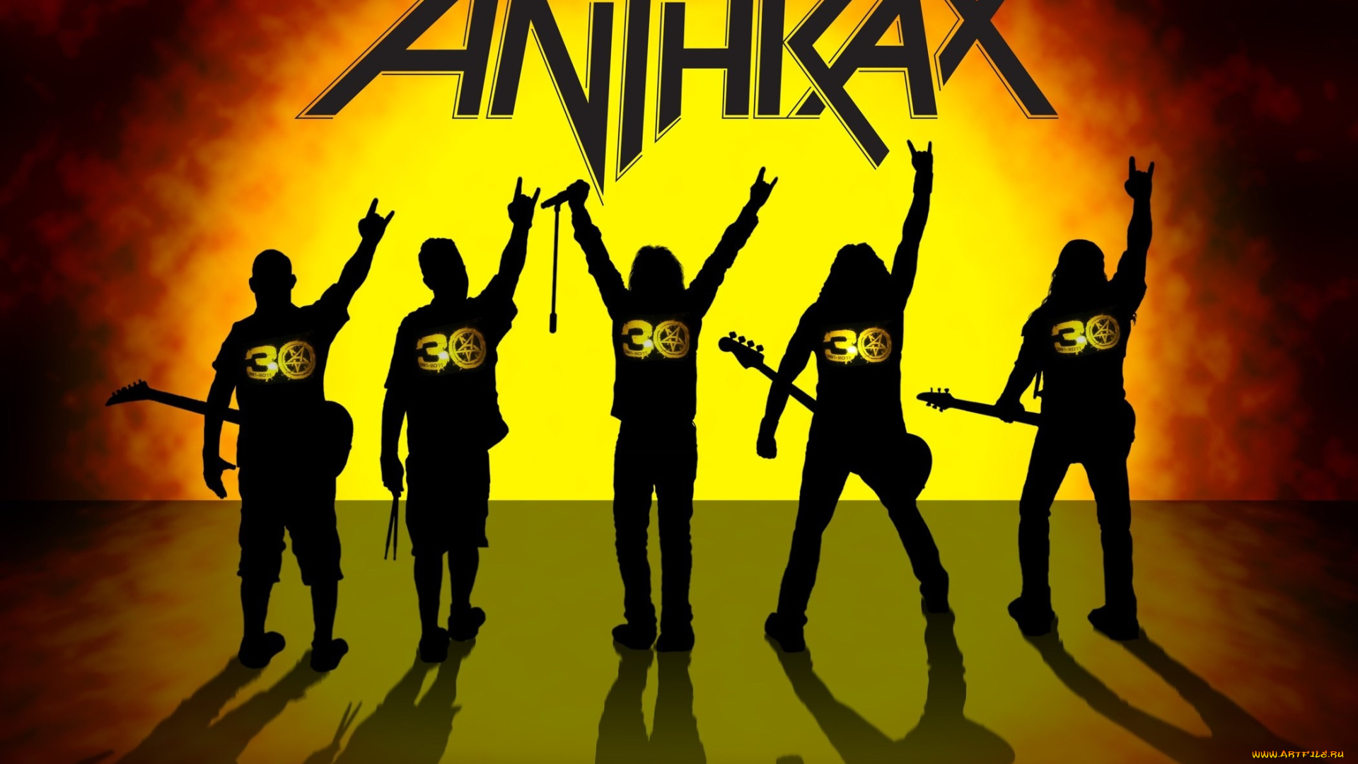 anthrax, музыка, логотип