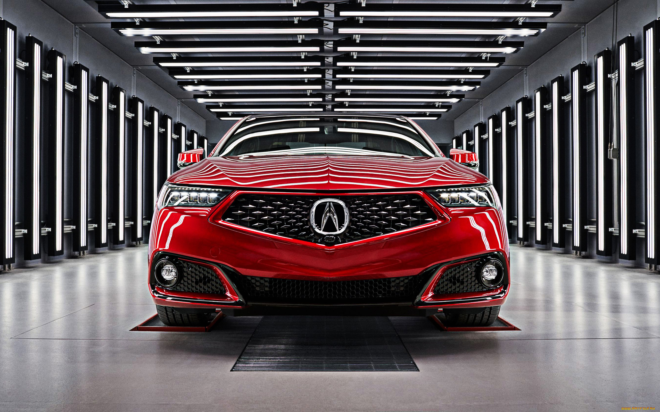 2020, acura, tlx, pmc, edition, автомобили, acura, японские, красный, новый, вид, спереди, внешность