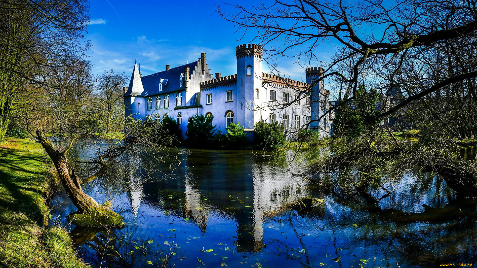 stapelen, castle, netherlands, города, замки, нидерландов, stapelen, castle