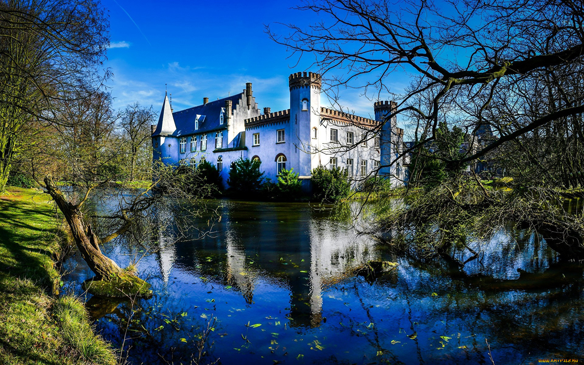 stapelen, castle, netherlands, города, замки, нидерландов, stapelen, castle