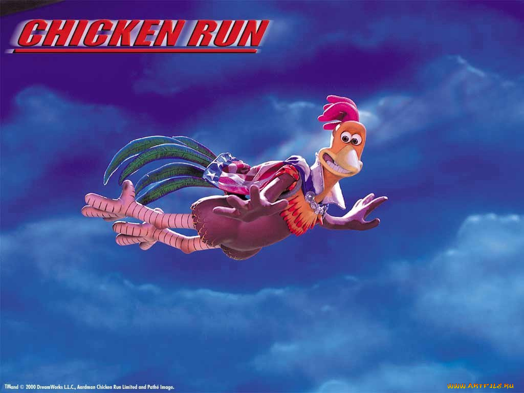 мультфильмы, chicken, run