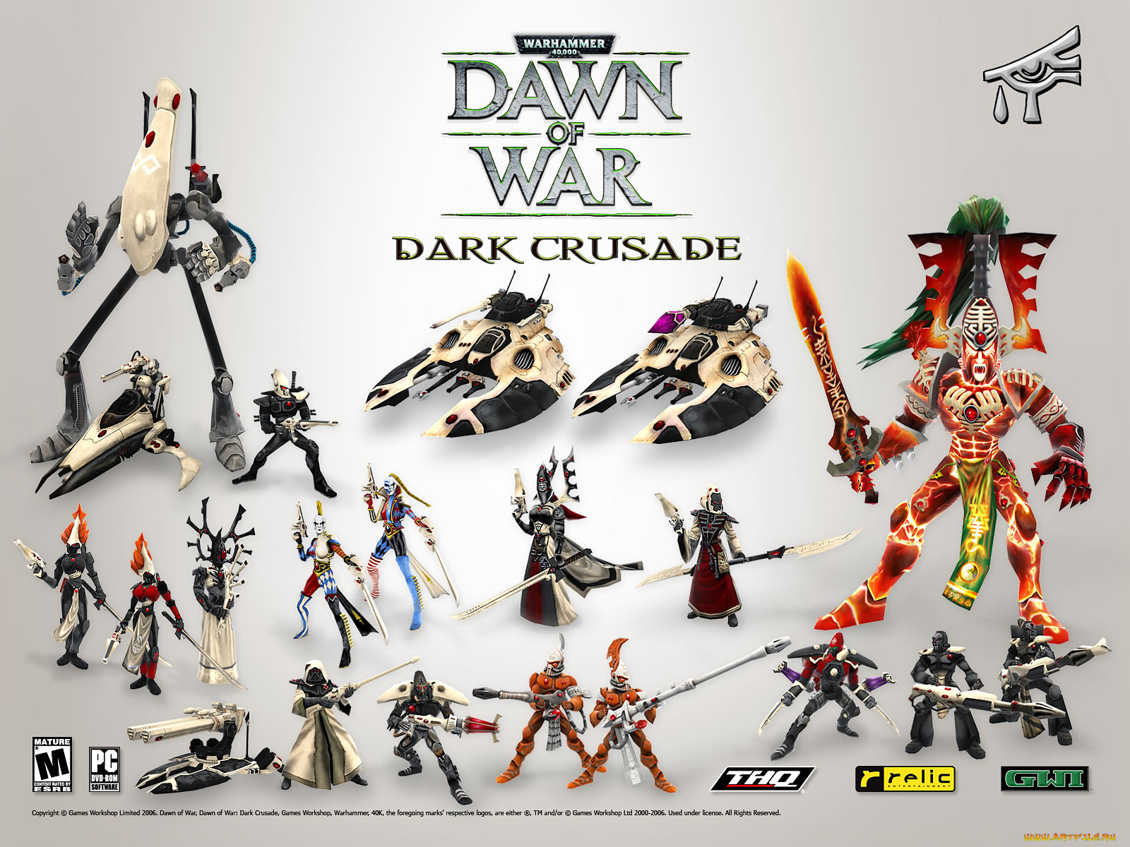 видео, игры, warhammer, 40, 000, dawn, of, war, dark, crusade