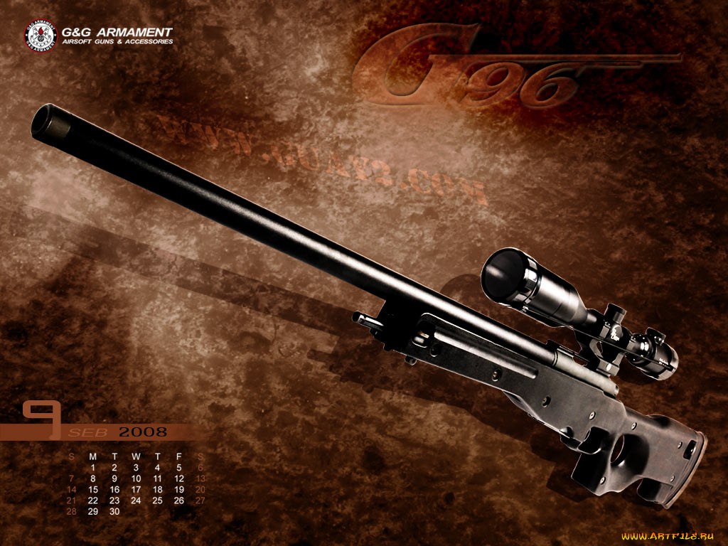 календари, оружие