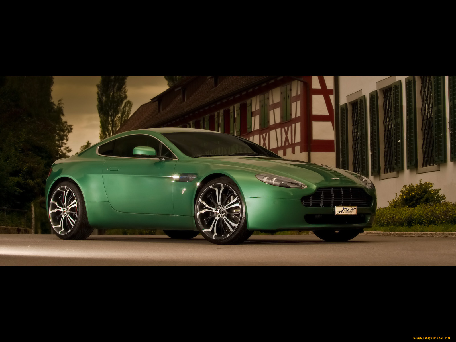 2010, aston, martin, vantage, barracuda, автомобили