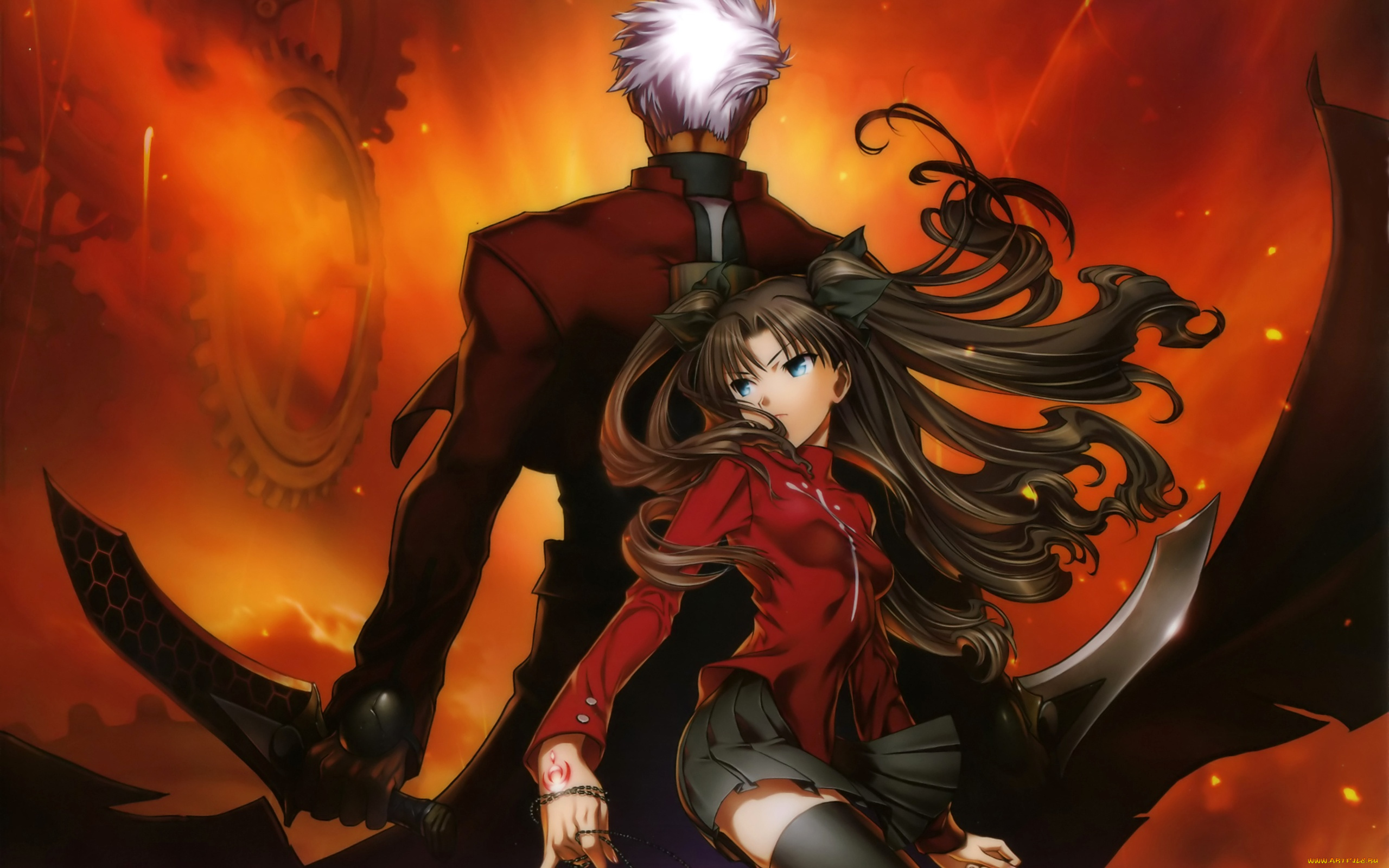 аниме, fate, stay, night