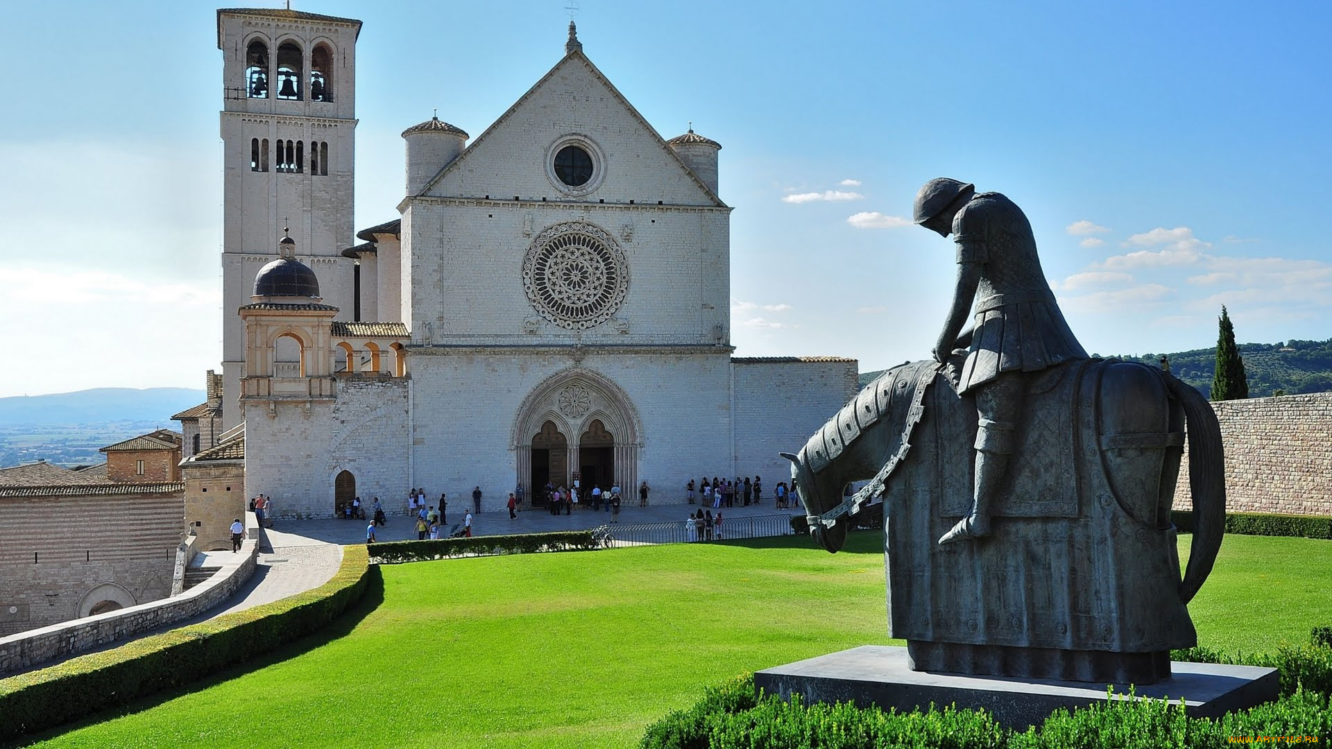 the, papal, basilica, of, st, francis, assisi, города, католические, соборы, костелы, аббатства, италия