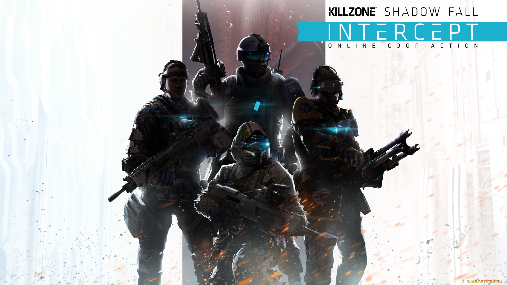 killzone, shadow, fall, intercept, видео, игры, killzone, , shadow, fall, -, intercept, оружие, солдаты