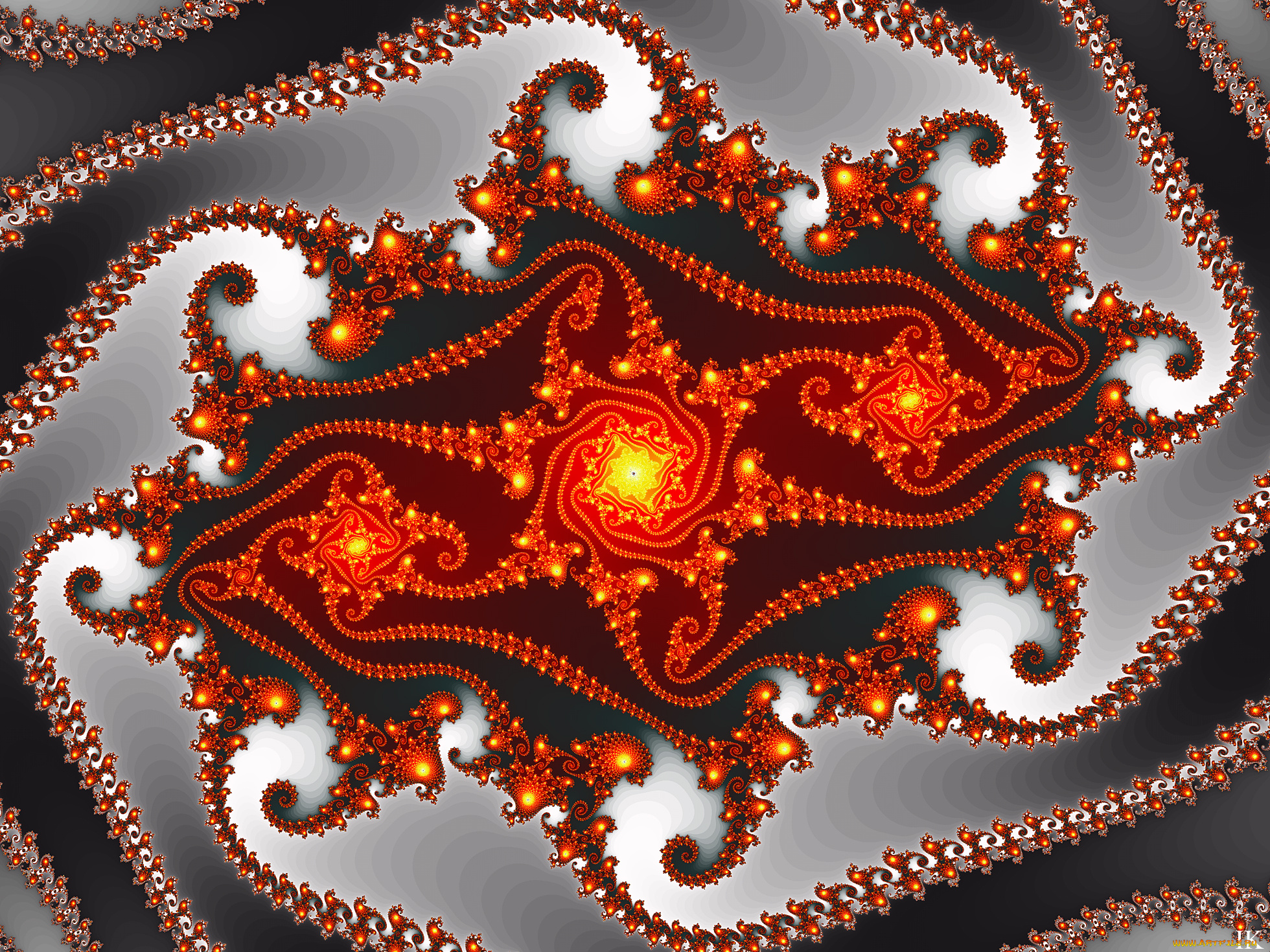 3д, графика, фракталы, , fractal, узор, цвета, фон