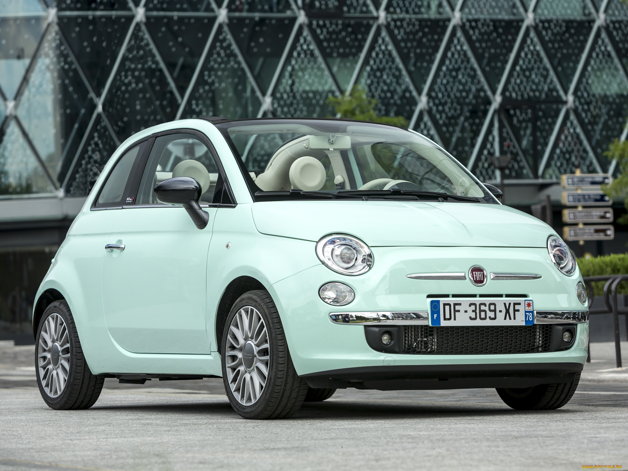 автомобили, fiat, 500c, cult, 2014г